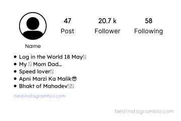Best Stylish Instagram Bio for Boys