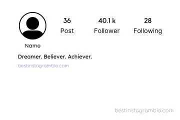 Short Bio for Instagram