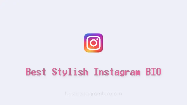 Stylish Instagram Bio